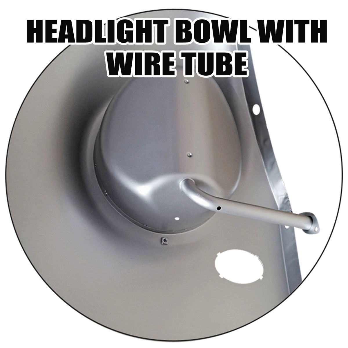 Front Fender, Beetle, Oval, 1953-59, Right