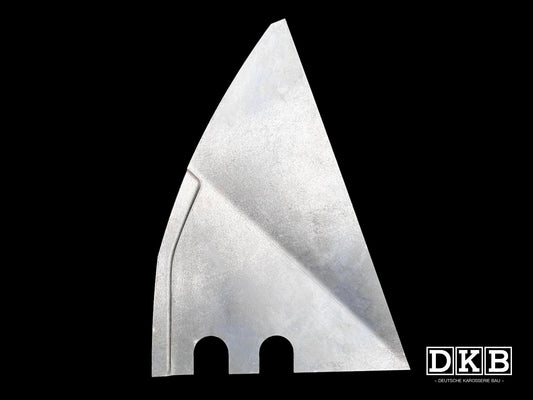 Front Frame Head Triangle Plate Tray, Beetle, Split, up to 1951, Right