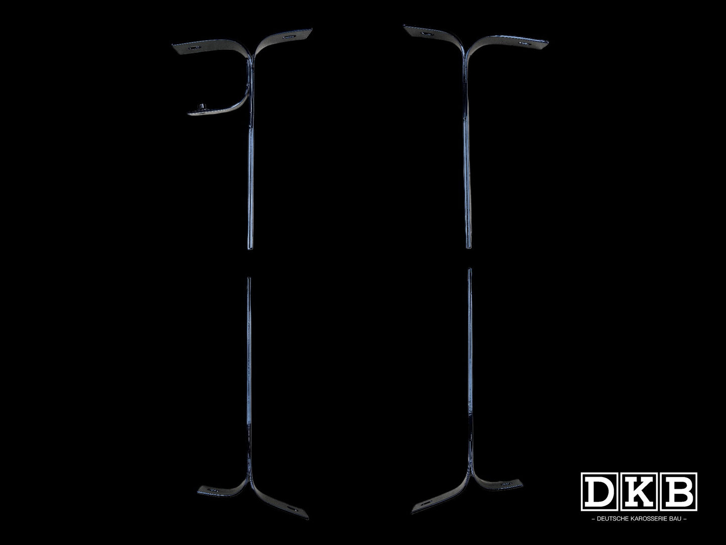 Complete Bumper Bracket Set, Beetle, Split, up to 1949