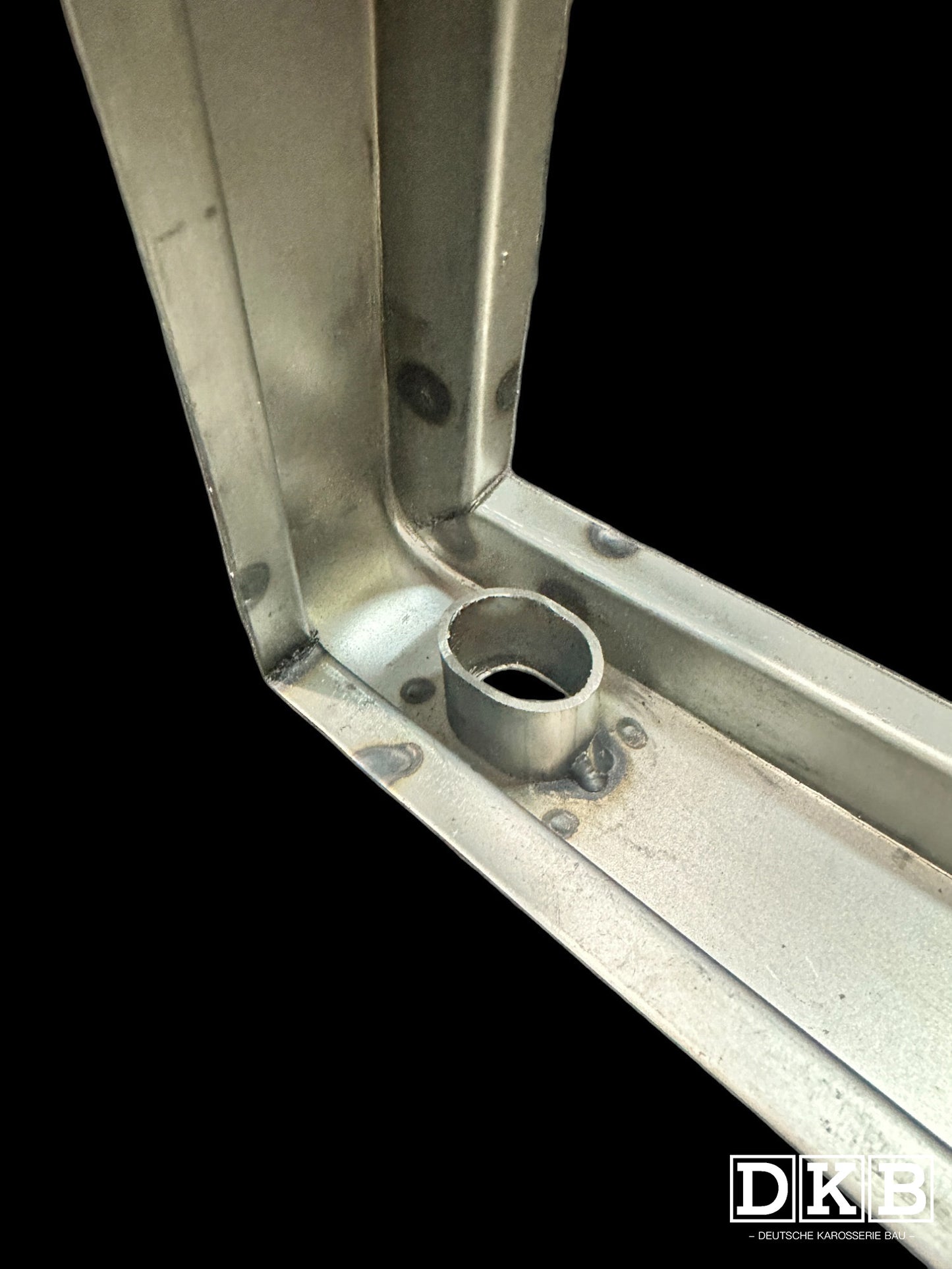 Front Spare Wheel Tray Reinforcement Brackets, Beetle, Split, 1949-52