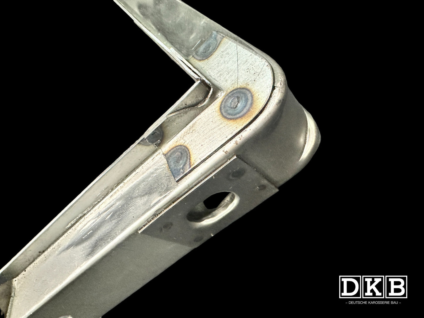 Front Spare Wheel Tray Reinforcement Brackets, Beetle, Split, 1949-52