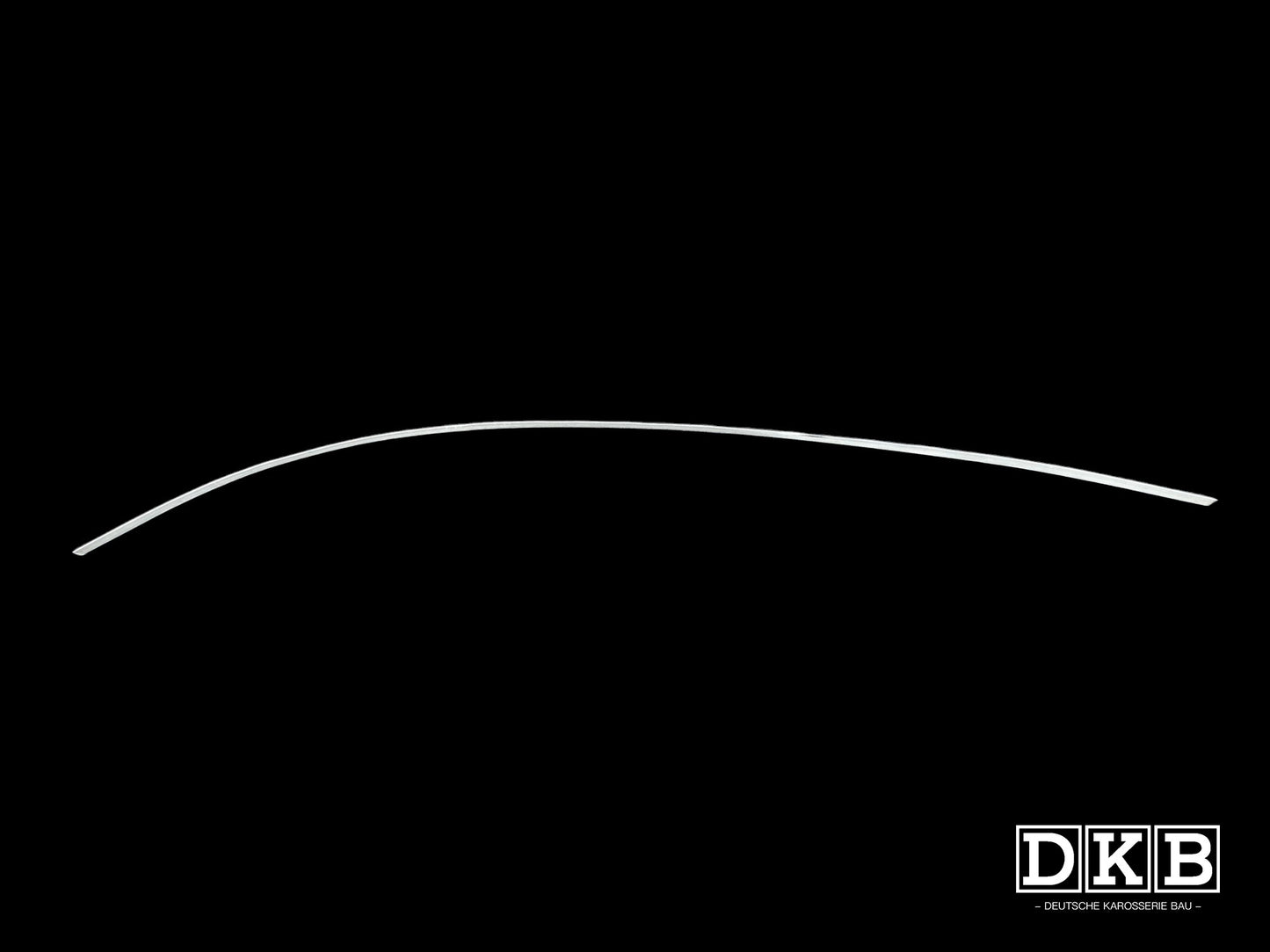 "J" Front Hood Side Seal Channel, Left, Beetle, up to 1967