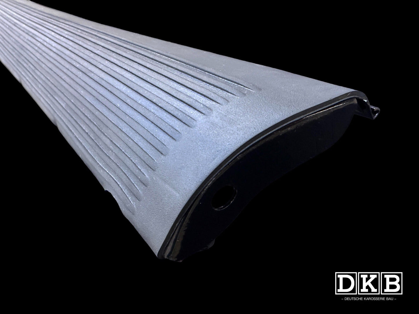 Running Board Set, Standard, Beetle, Oval, 1953-57, Mounted