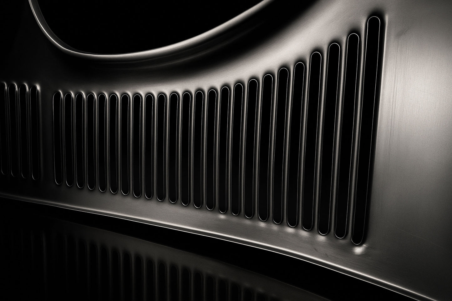 Split Window Outer Section with Grill, Beetle