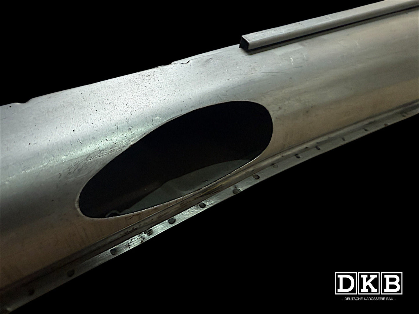 Heater Channel, Complete, 1956-57, Left