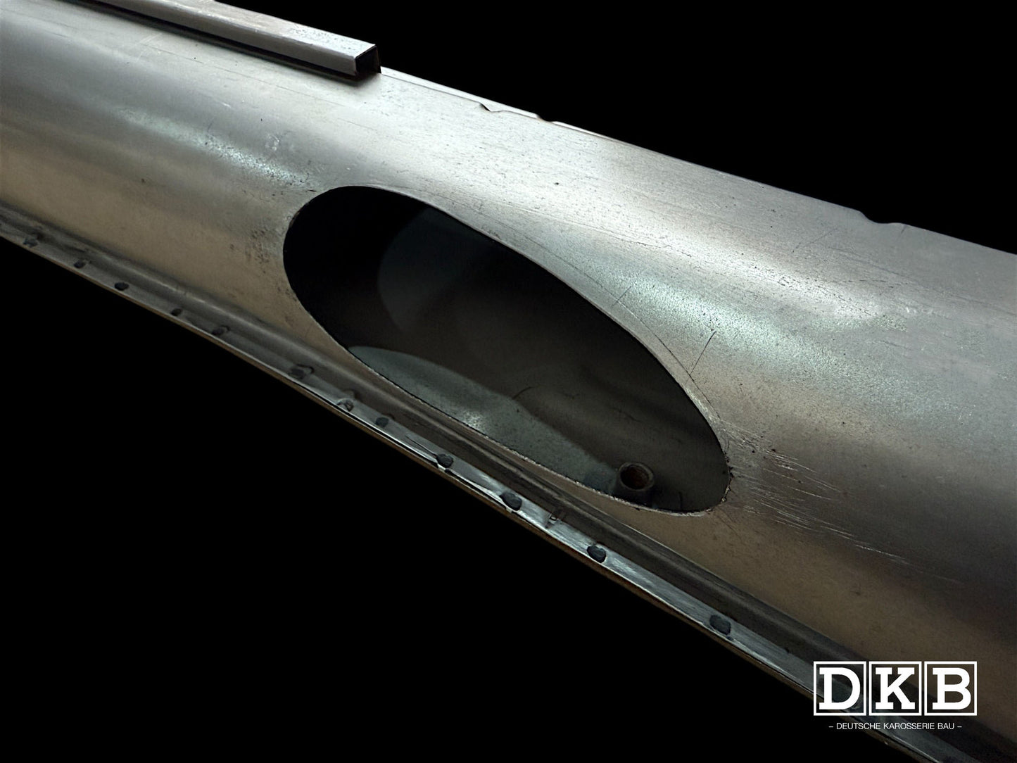 Heater Channel, Complete, 1956-57, Right