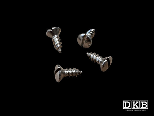 Crotch Cooler Grill Screws, Beetle, Split, 1951-52