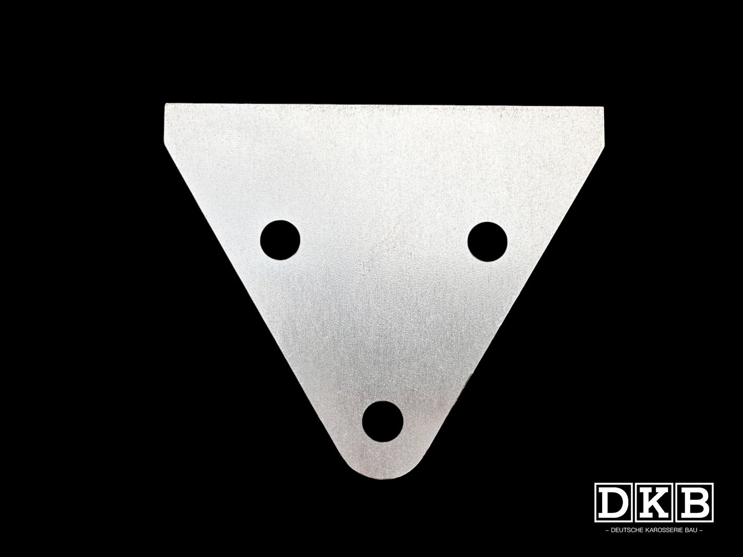 Hood Emblem Reinforcement Triangle Plate, Beetle, Split, 1949-52