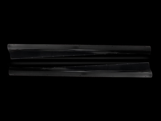 Running Board Set, Deluxe, Beetle, Oval, 1953-57, Powder Coated