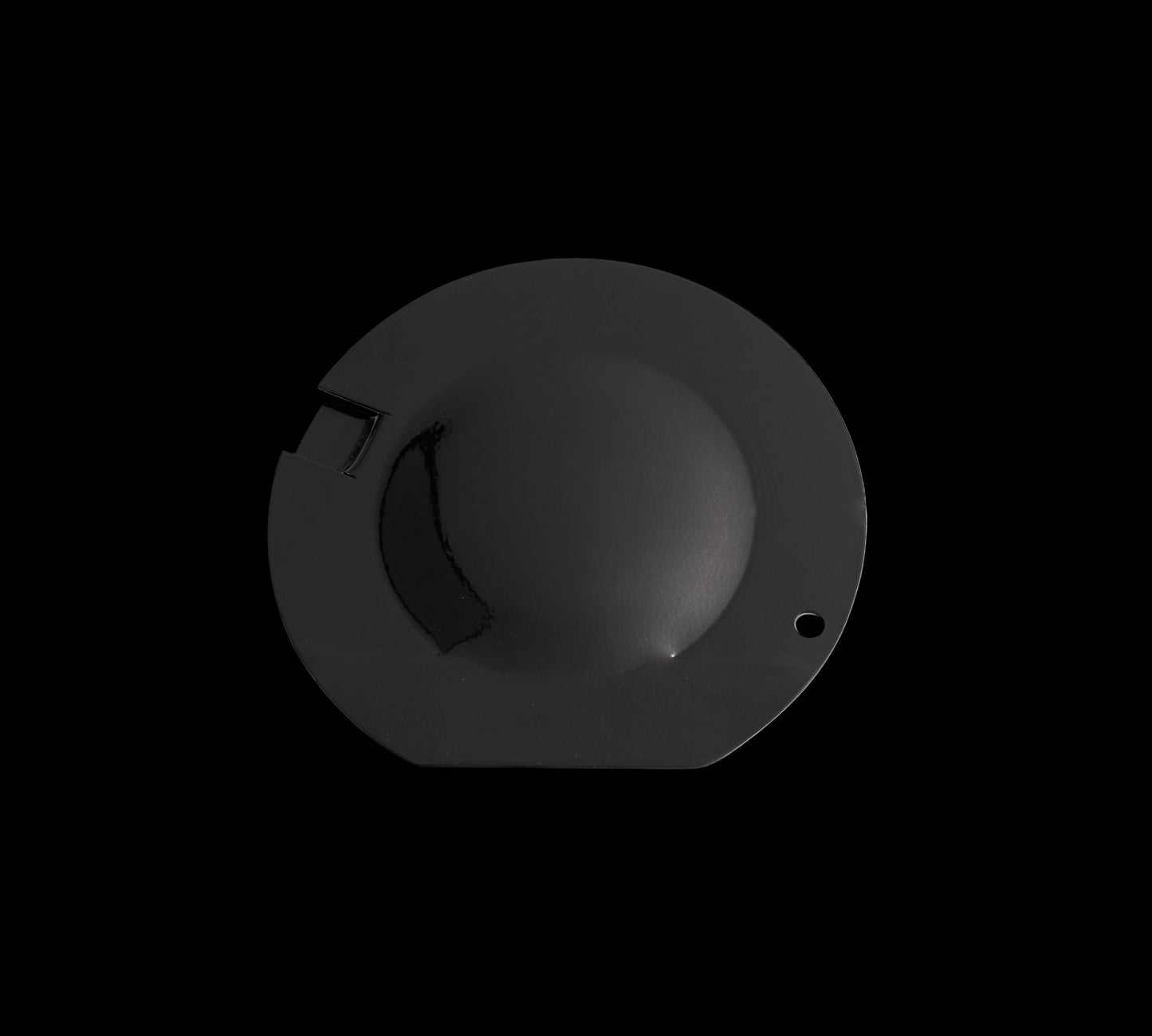 Front Small Lower Inspection Cover, Oval, 1954-61, Powder Coated