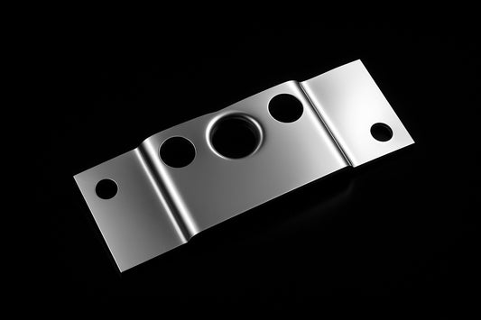Front Chassis Cable Guide Plate Brake Push Bar, Beetle, Split & Oval, up to 1955