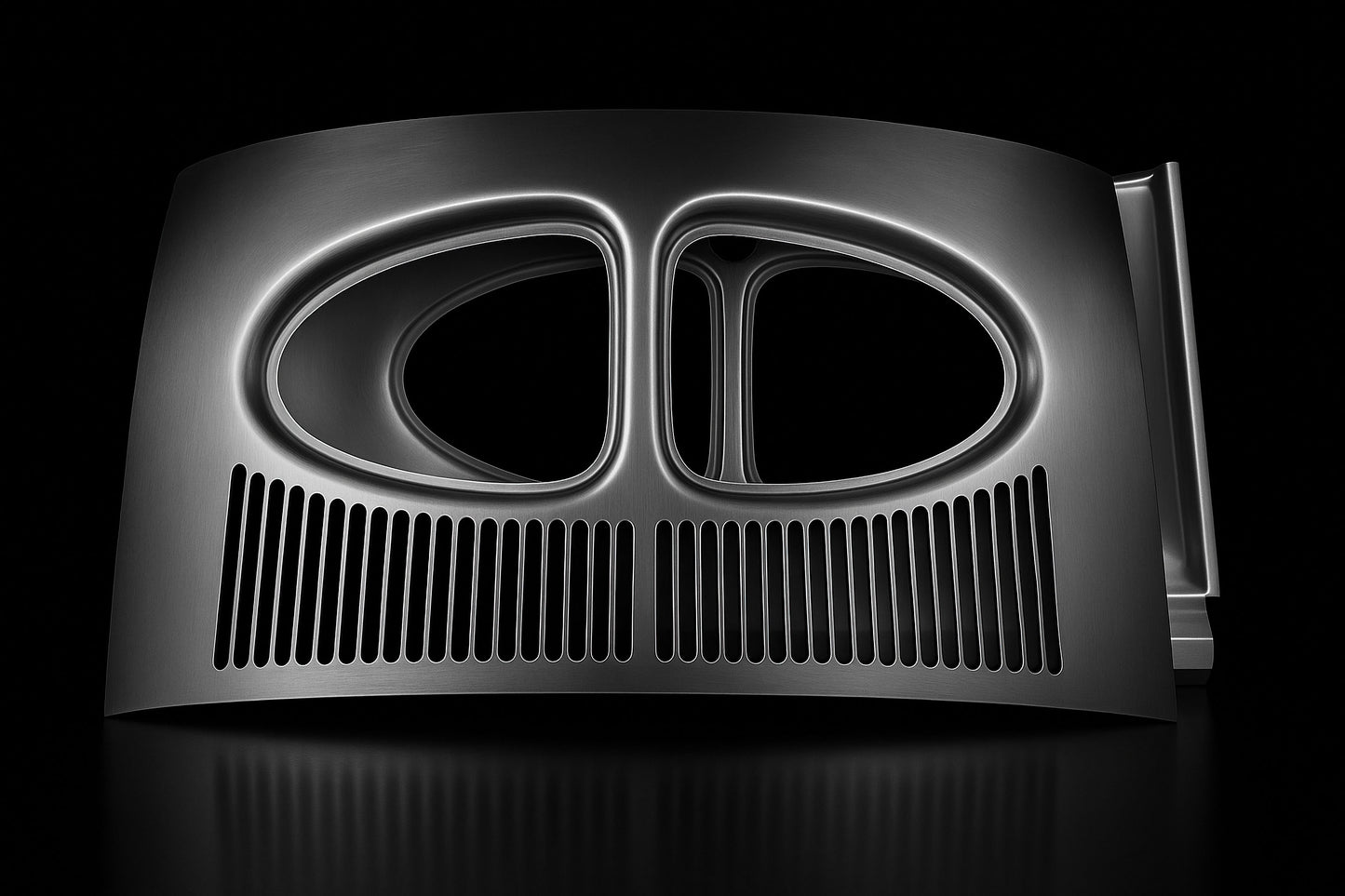 Split Window Complete Outer + Inner Section with Grill, Beetle