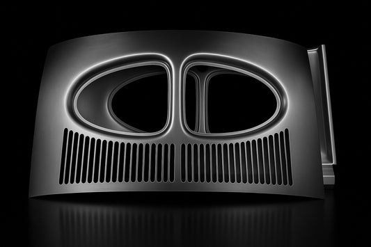 Split Window Complete Outer + Inner Section with Grill, Beetle