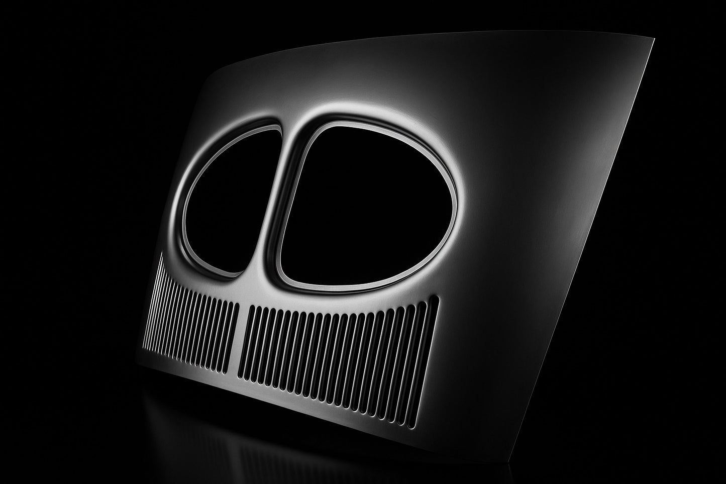 Split Window Outer Section with Grill, Beetle