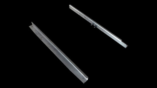 Front Seat Adjustment Rails on Seats, Beetle, Split & Oval, 1949-55