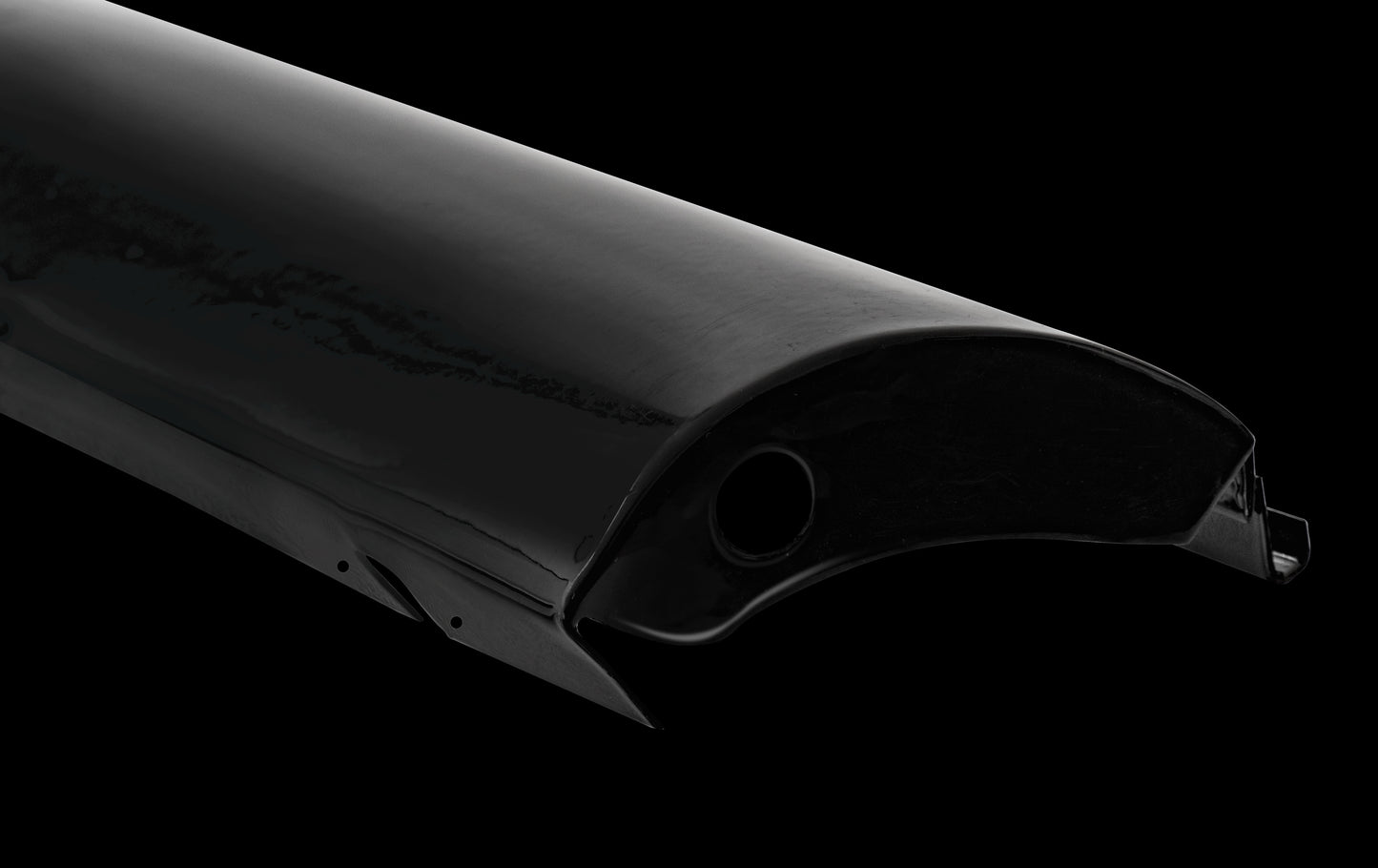 Running Board Set, Deluxe, Beetle, Split, 1951-53, Powder Coated